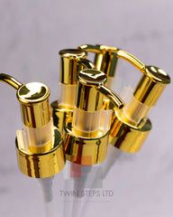 24mm Shiny Gold Pump with Clip