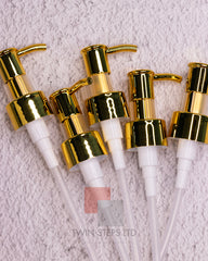 24mm Shiny Gold Pump with Clip