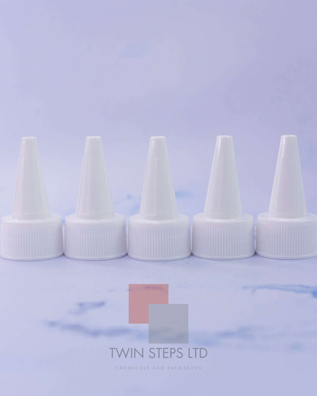 24mm White Applicators Caps
